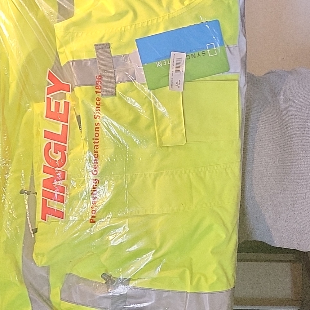 Tingley high visibility coat NWT